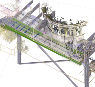 Paddington Walkway Structure – 3D Modelling and As-Built Drawings
