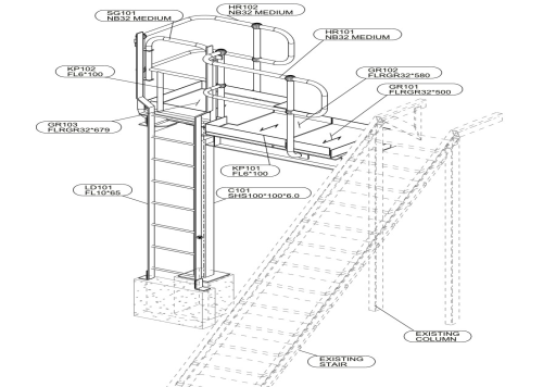 REGIS - Hydraulic Pump Access Platform 3
