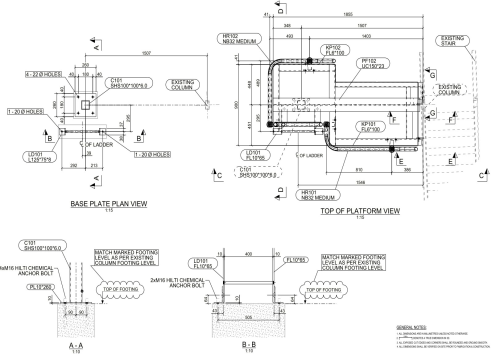 REGIS - Hydraulic Pump Access Platform 4